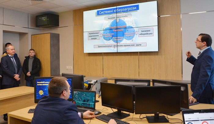 СБУ открыла в Киеве Ситуационный центр обеспечения кибернетической безопасности (фото, видео)