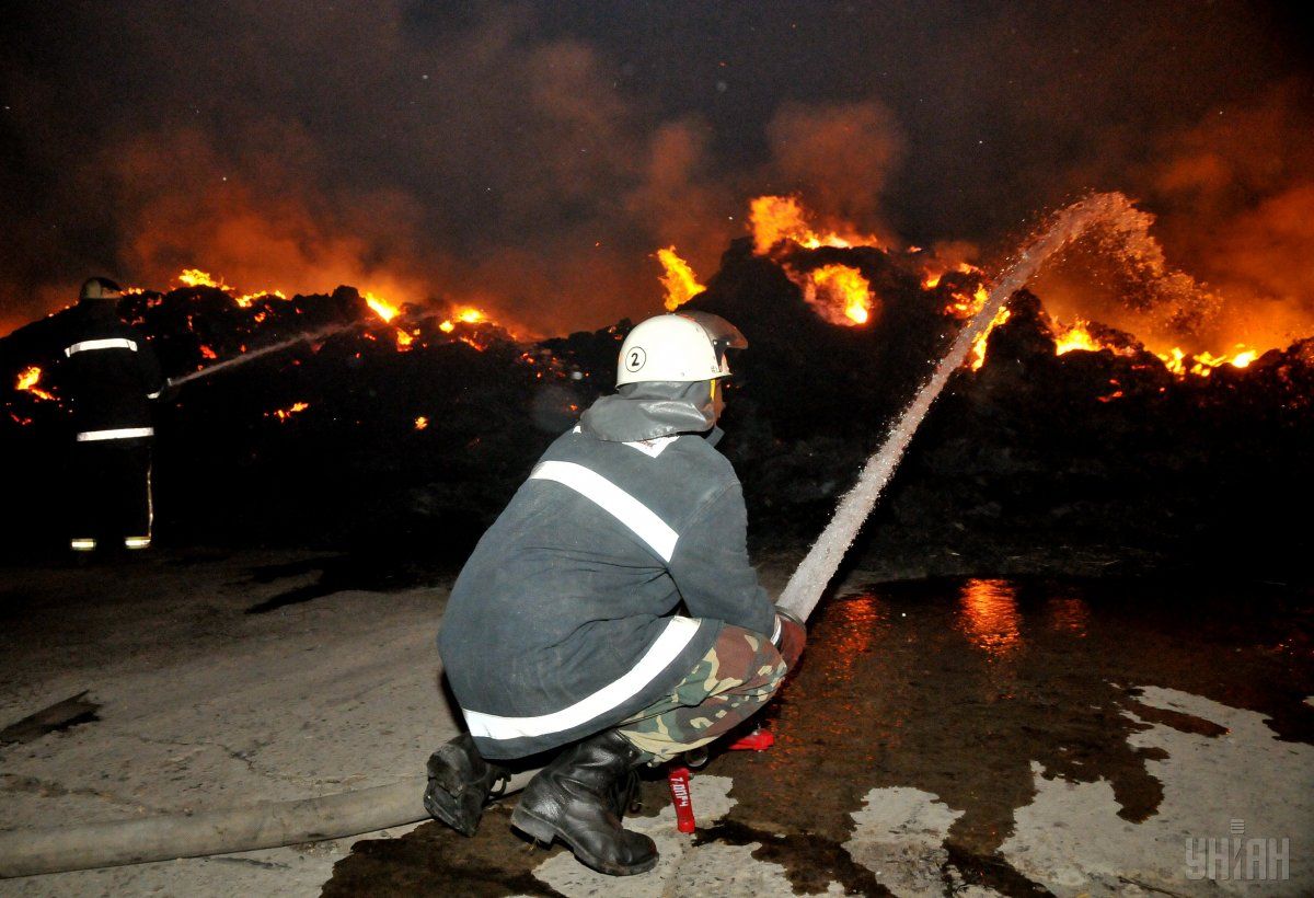 На Киевщине в пожаре погибли два человека