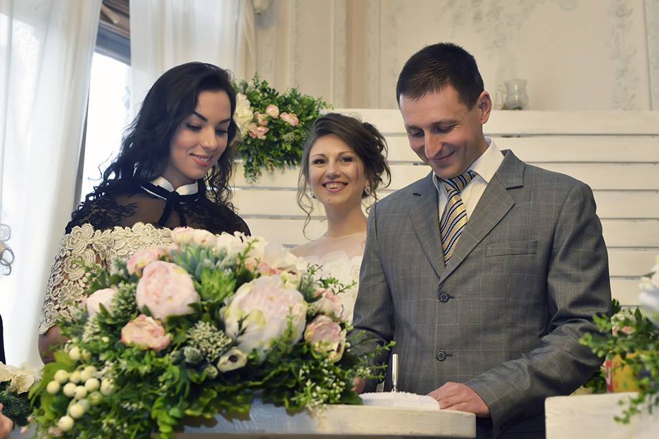 В День влюбленных в Киеве зарегистрировала брак 191 пара