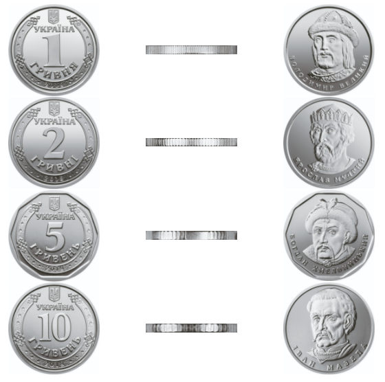 В Украине появятся монеты 1, 2, 5 и 10 гривен и исчезнут копейки