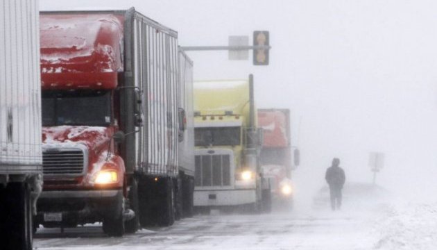 В Киевской области ограничено движение грузового транспорта