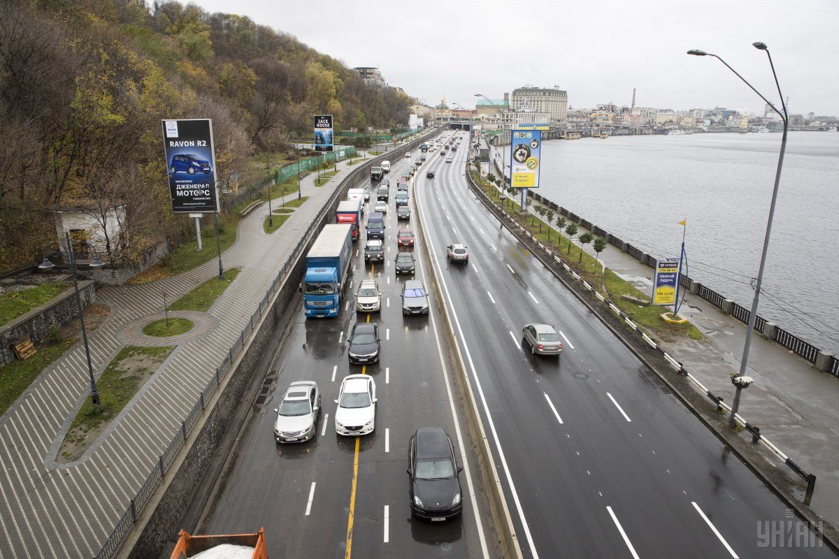 Утвержден проект капремонта Набережного шоссе в Киеве