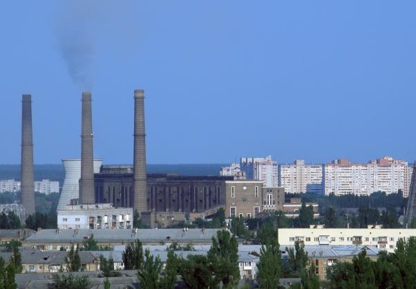 Экологических инспекторов не пустили на Дарницкую ТЭЦ в Киеве