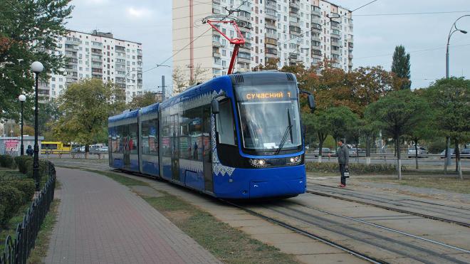 В Киеве временно закрываются три трамвайных маршрута