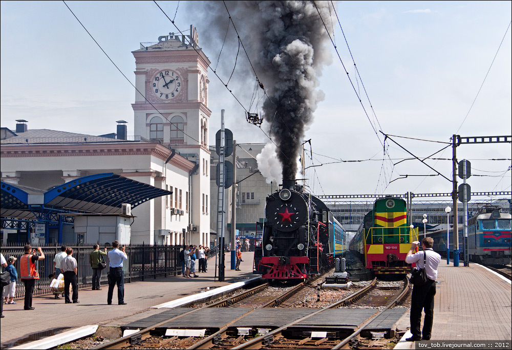 На майские праздники в Киеве будет курсировать ретропоезд