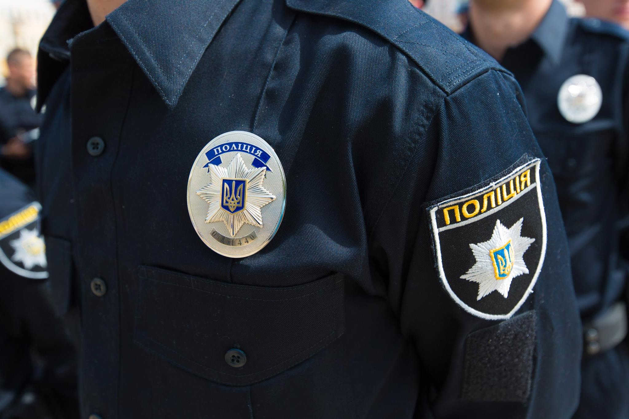В Киеве избили полицейского