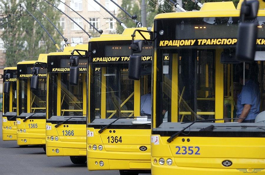 До Майдана Независимости в Киеве два дня не будут курсировать троллейбусы