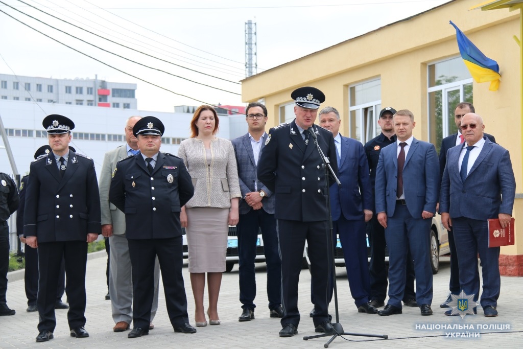 В селе Чайки на Киевщине открыли новое райотделение полиции (фото, видео)