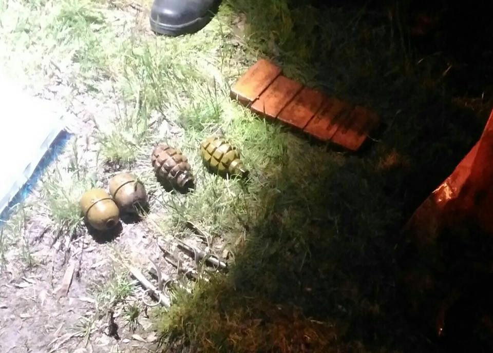 На Трухановом острове в Киеве обнаружен схрон с боеприпасами (фото)
