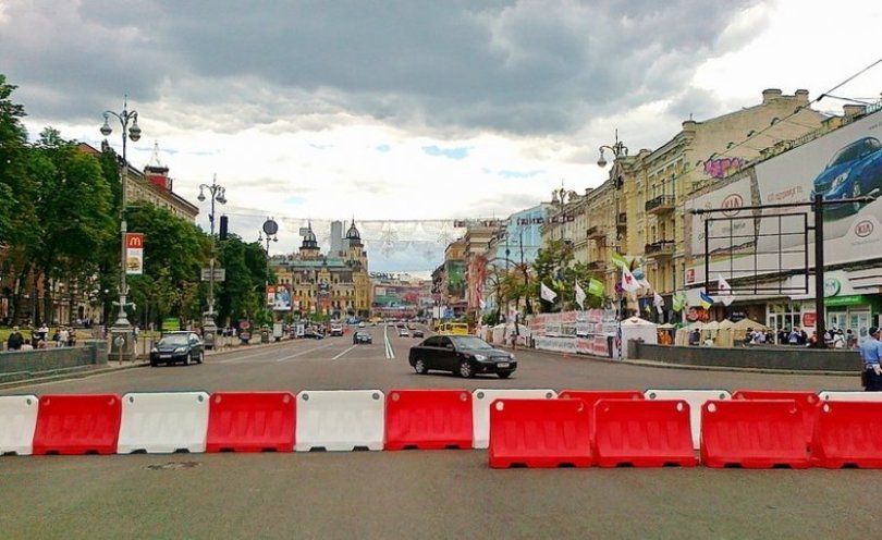 Завтра в Киеве из-за “Пробега под каштанами” будут ограничивать движение транспорта (схема)