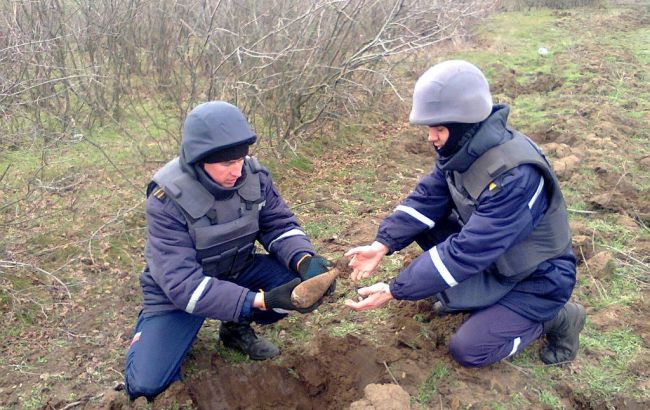 В Деснянском районе Киева обнаружено более сотни артснарядов времен Второй мировой войны