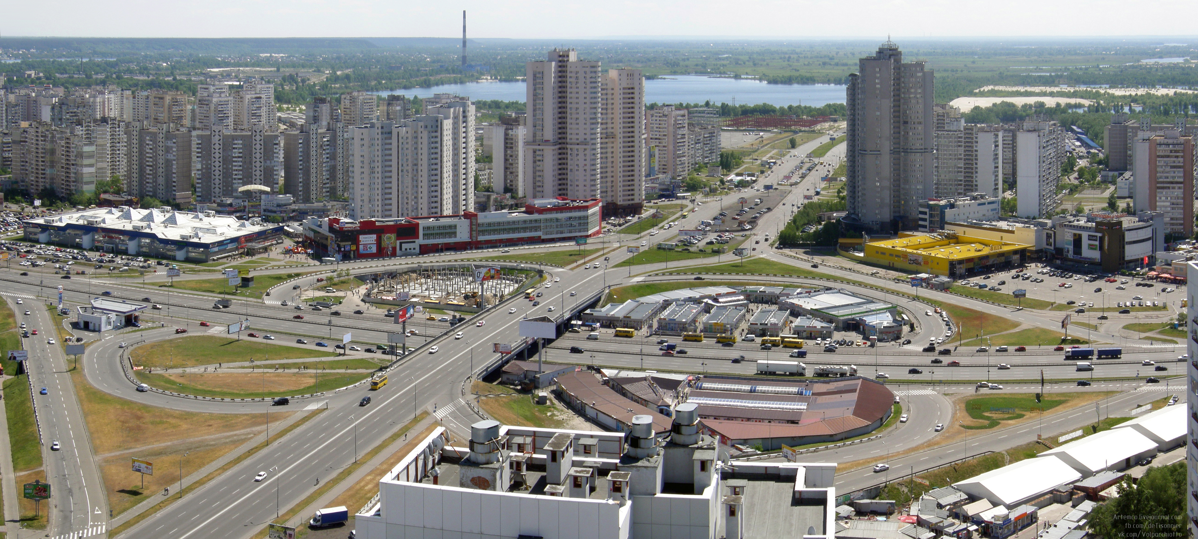 На два дня закроют движение транспорта на развязке в Дарницком районе Киева