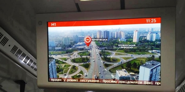В столичном метрополитене запустили обновленную видеоинформационную систему (фото)