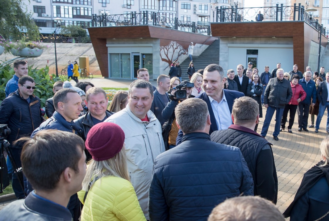 Кличко: Киев рад поделиться опытом по обустройству современных зон отдыха с другими городами