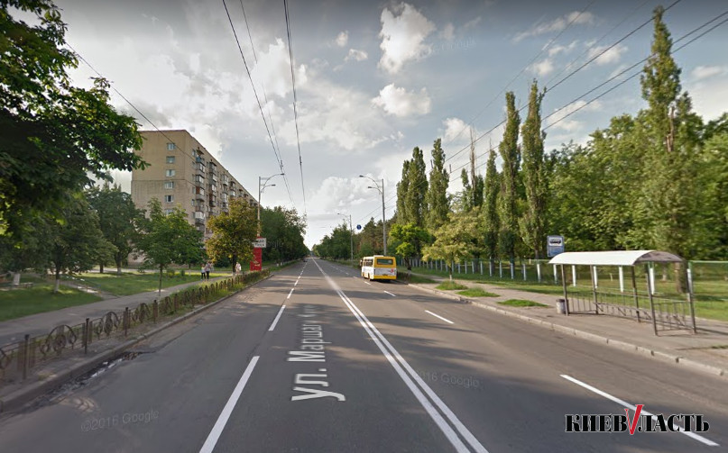 Улицу Маршала Жукова в Киеве переименовали в улицу Кубанской Украины