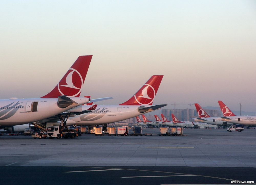 Количество авиарейсов из Киева в Стамбул в скором времени значительно возрастет