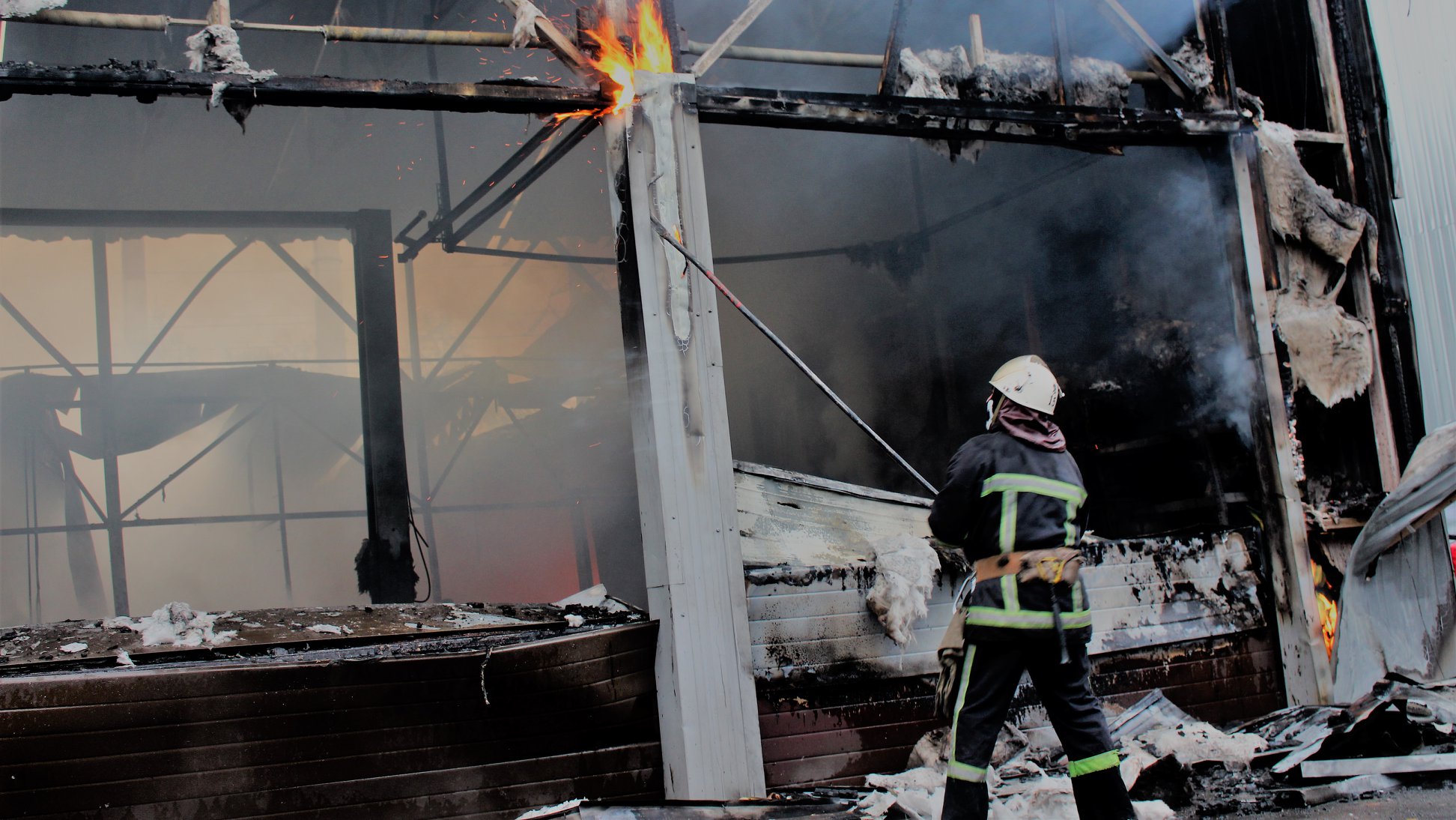 За неделю в Киеве возросло количество пожаров, один человек в огне погиб