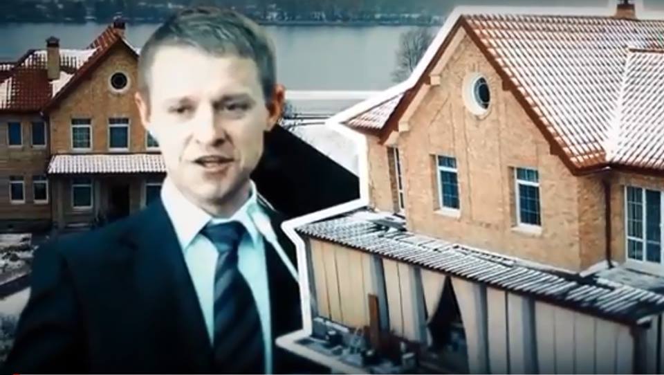 Экс-председатель Киевской ОГА Горган построил на берегу Днепра особняк с нарушением законодательства (видео)