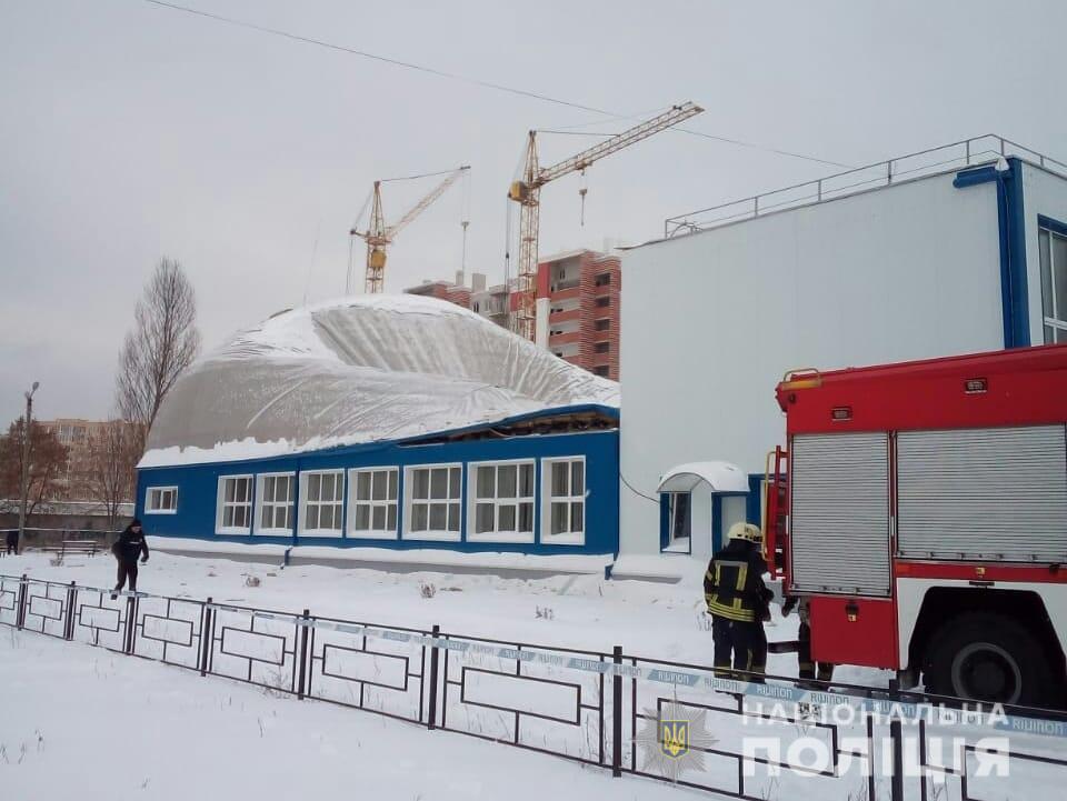 Обвал крыши спорткомплекса в Вишневом: Нацполиция расследовала хищение госсредств при ее строительстве с начала года