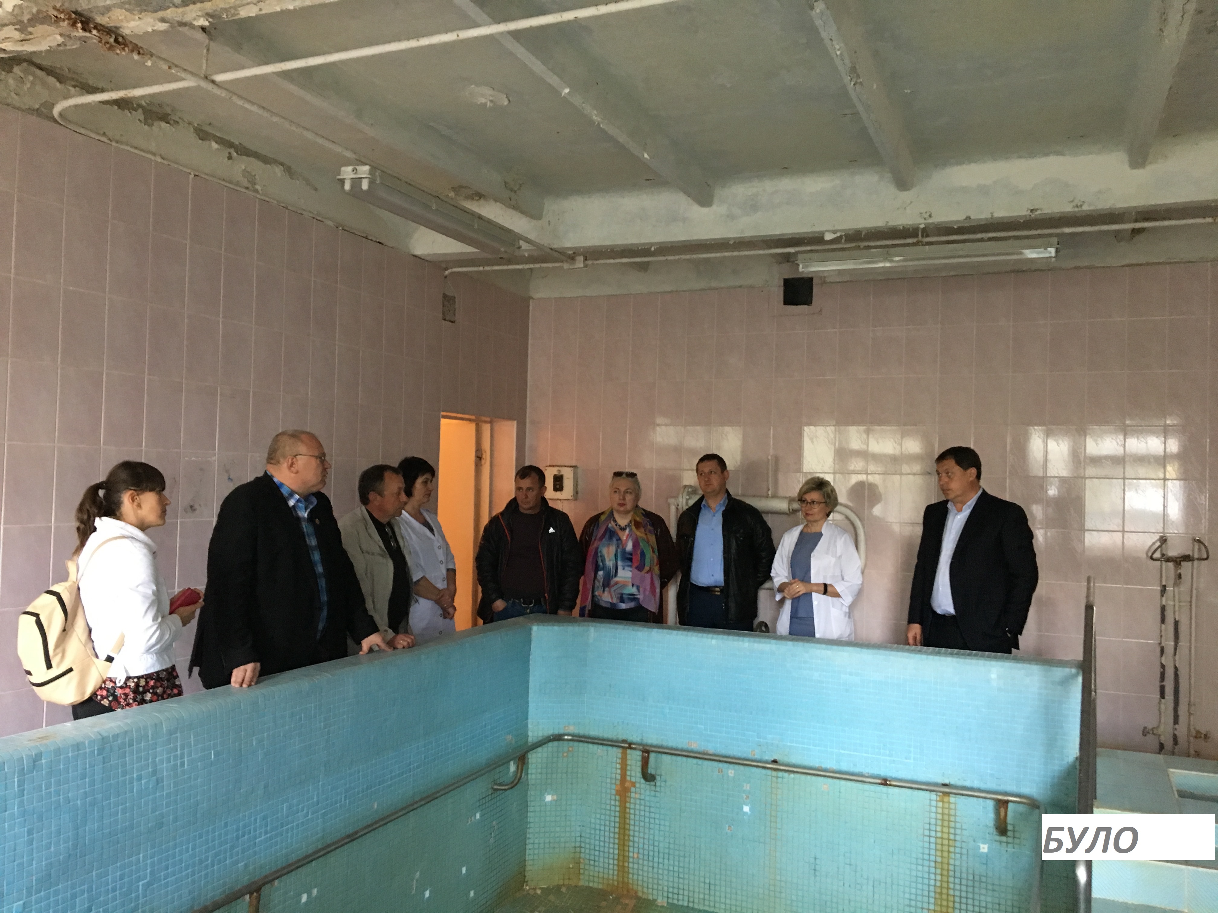 Работы по восстановлению работы оздоровительного комплекса в Святошинском районе выполнены на 30%