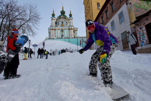 Киев занял 6-место в рейтинге самых заснеженных городов Европы