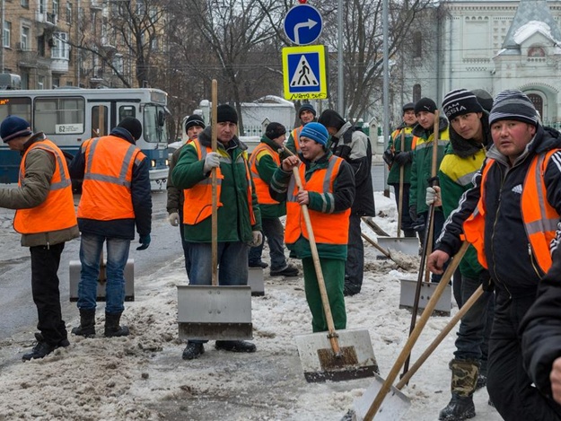 Коммунальные управляющие компании Киева укомплектованы дворниками наполовину
