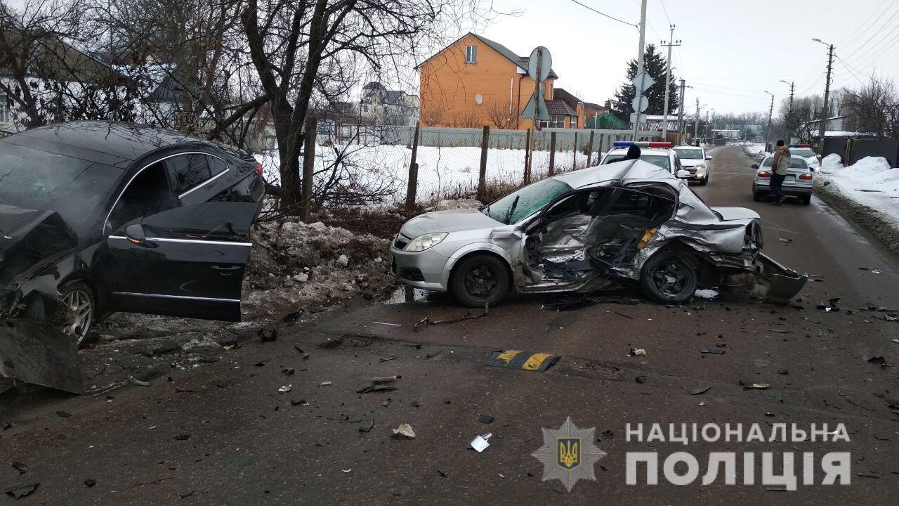 Смертельное ДТП в Борисполе: в автомобиле обнаружены гранаты (фото)