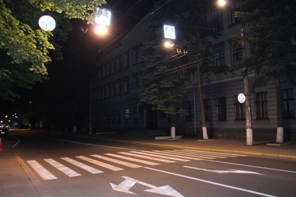 Пешеходные переходы в Обухове планируют дополнительно осветить за 900 тыс. гривен