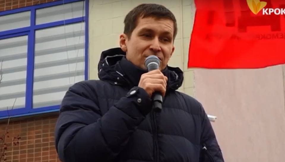 Белоцерковцы митинговали против новых тарифов на проезд в общественном транспорте (видео)
