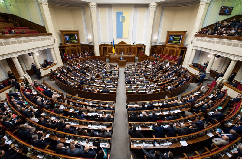 Верховная Рада внесла изменения в Конституцию, закрепив курс Украины на членство в ЕС и НАТО (фото, видео)