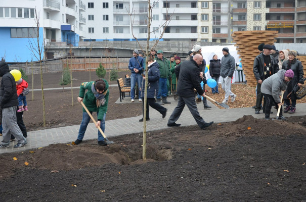 “Киевзеленстрой” хотят призвать к ответу за ремонт зеленой зоны на Ванды Василевской и в сквере на Здолбуновской