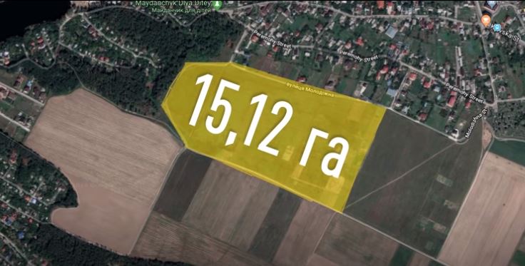 НАБУ подозревает группу лиц в расхищении 15 га земли в пригороде Киева (видео)