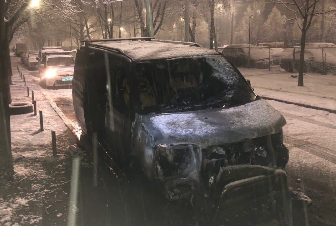 Депутату Киевсовета Назаренко сожгли автомобиль