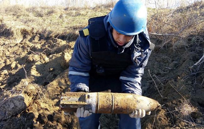 На Лесном массиве и в Пуще-Водице нашли снаряды времен Второй мировой войны