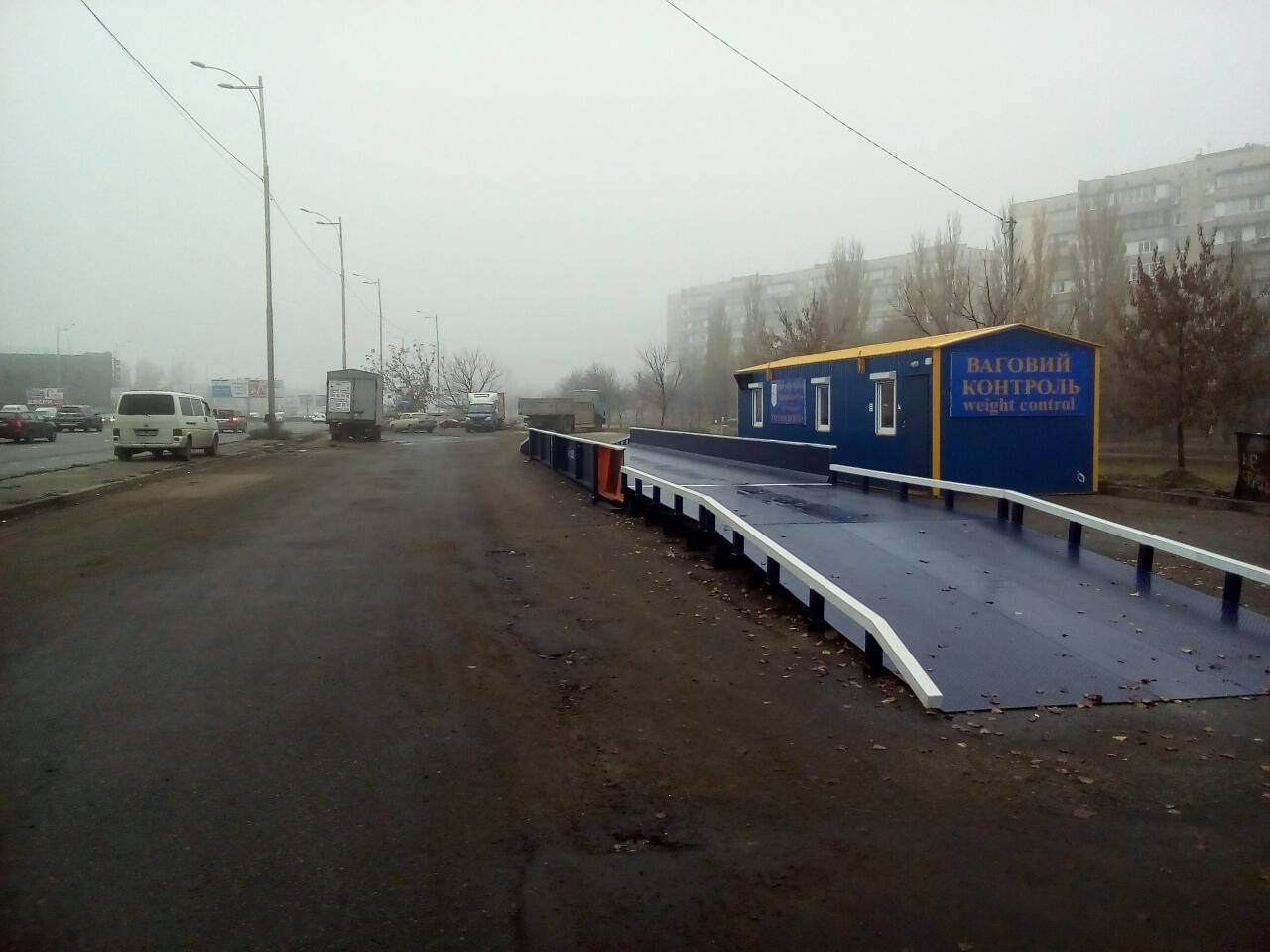 За неделю на въездах в Киев обнаружили 3 грузовика с перегрузом