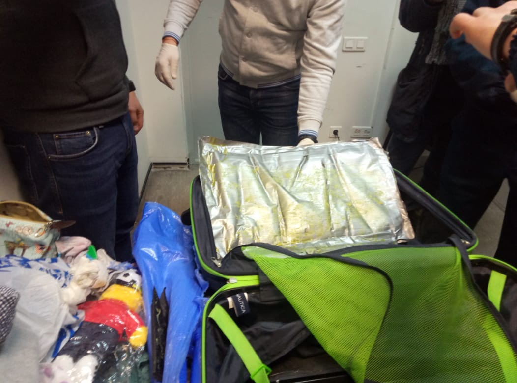 Почти 3,5 кг кокаина задержали в аэропорту “Борисполь” (фото)