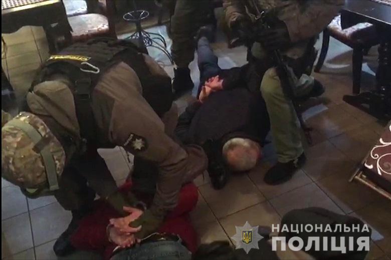 Полиция Киева помешала проведению очередной “сходки” криминальных авторитетов (фото, видео)