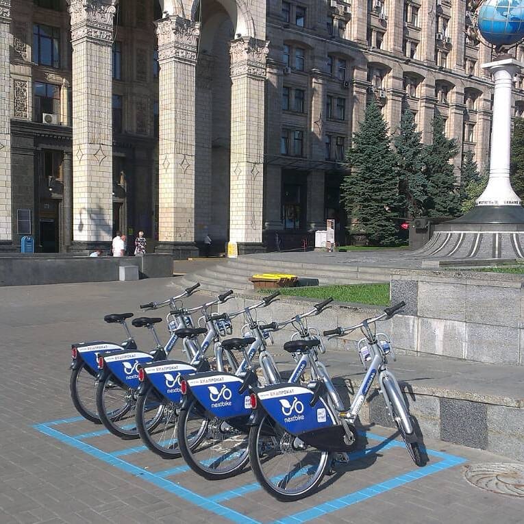 В Киеве продолжена работа пилотного проекта “Bike Sharing” - КГГА