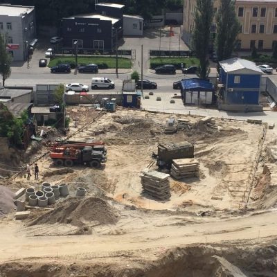Ход работ на ЖК Mirax в мае