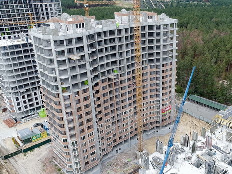 За первый квартал года на Киевщине принято в эксплуатацию на треть больше жилья, чем за аналогичный период прошлого года