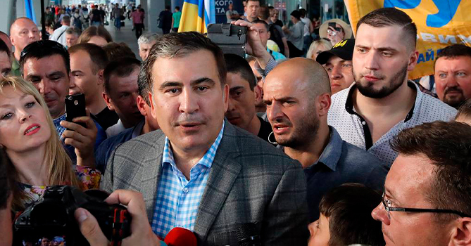 Дважды гражданин Украины: зачем вернулся Михеил Саакашвили (видео)
