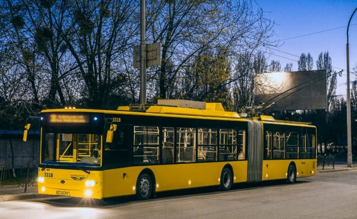 В ночь на 15 мая изменят движение столичные троллейбусы маршрутов №30 и №92Н