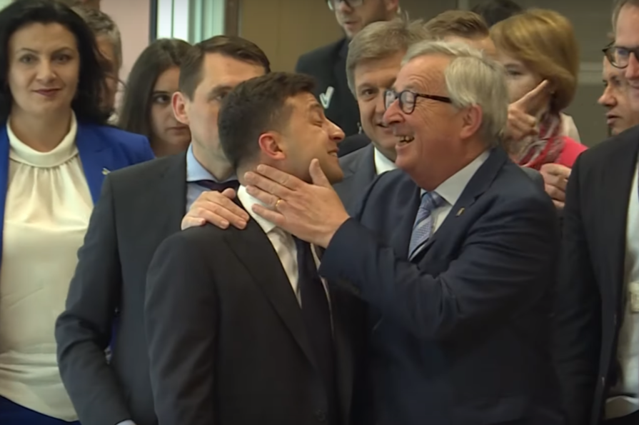 “Новый друг” ЕС: Зеленский впервые вышел в мир международной политики (фото, видео)