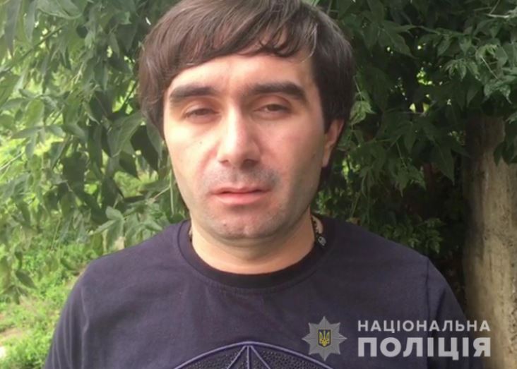 В Киеве полицейские снова задержали “вора в законе” Нукри Гальского (фото, видео)