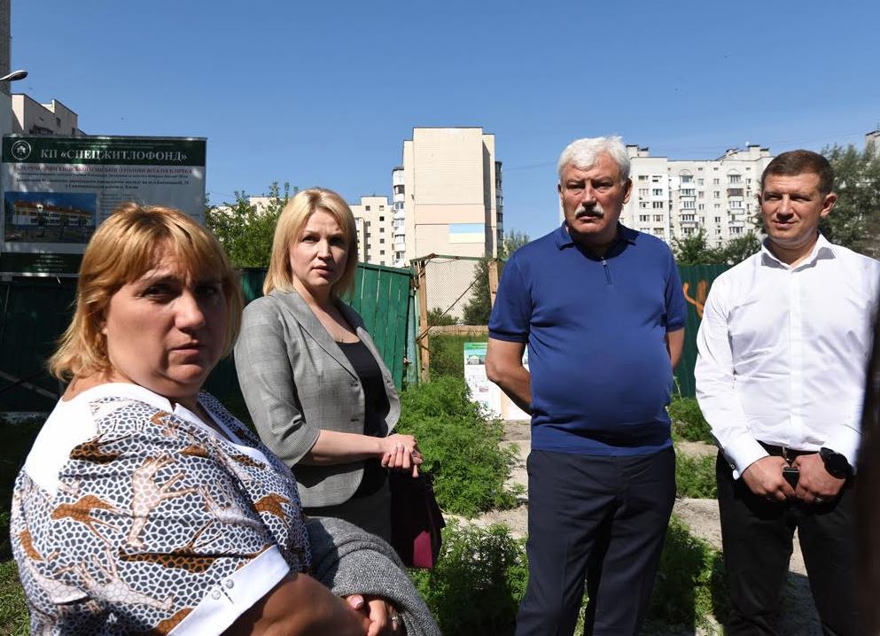 Депутат Виктория Муха сообщила о начале строительства садика в Святошинском районе (видео)