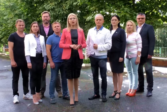 Алла Шлапак просит Зеленского и Кличко огласить внеочередные выборы мэра Киева (видео)