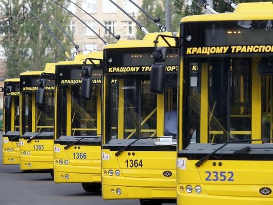 Завтра, 19 июля, в Киеве на сутки изменят работу троллейбусы №7 и №39 (схема)