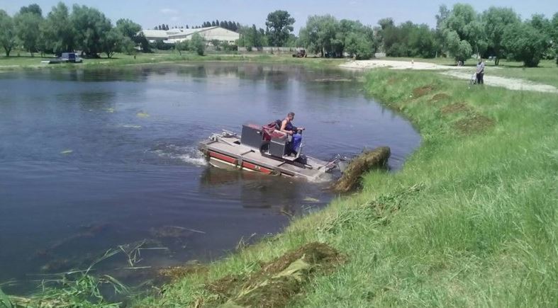 В Борисполе намерены расчистить озеро на Поповича