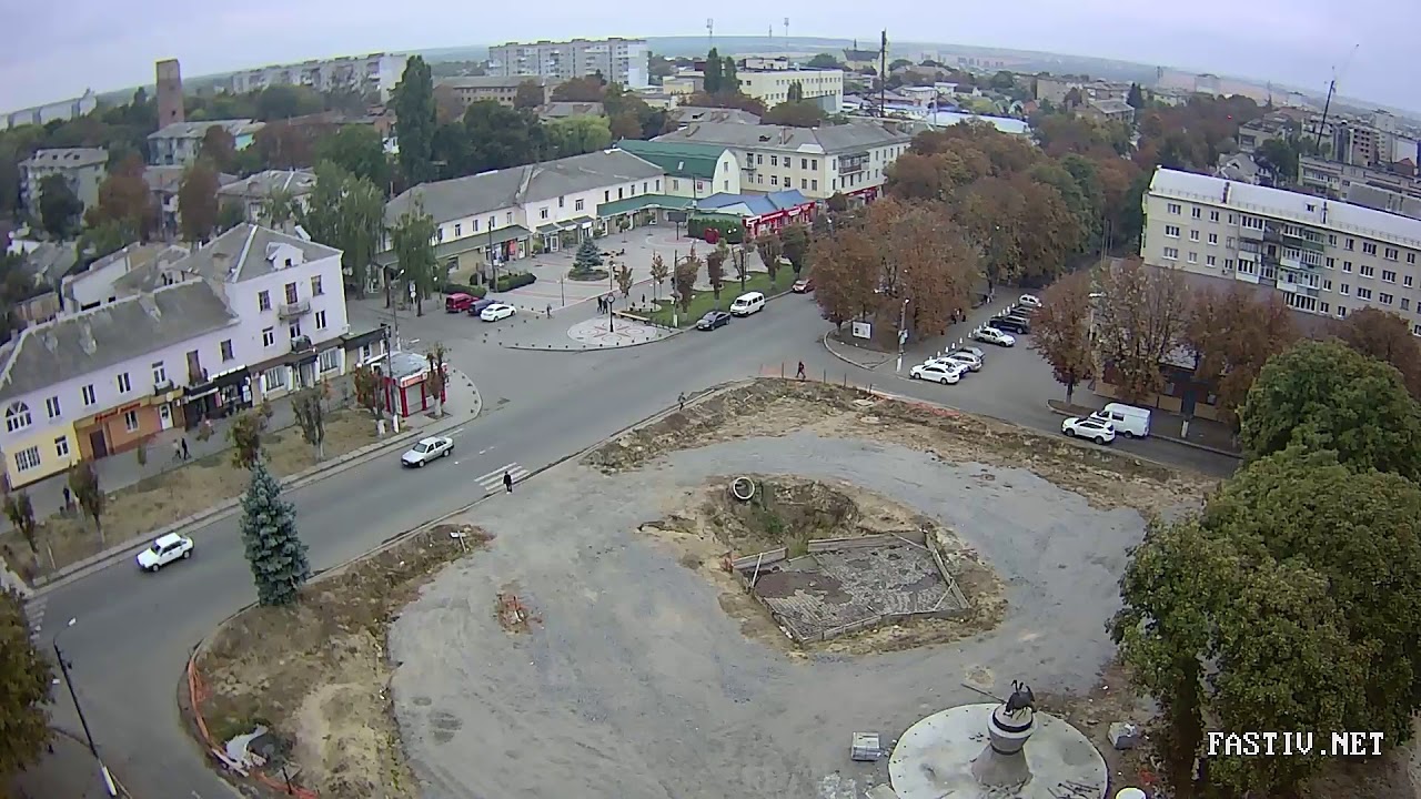Реконструкцию Соборной площади в Фастове обещают завершить до конца 2020 года