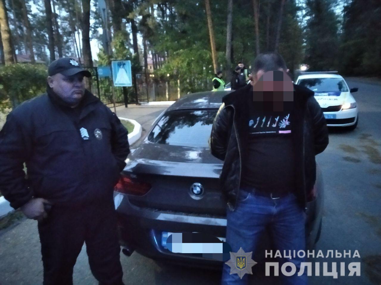 На Киевщине полиция задержала похитившего свою бывшую сожительницу мужчину